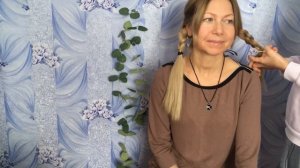 АСМР Прическа маме на новый год! Ролевая игра.