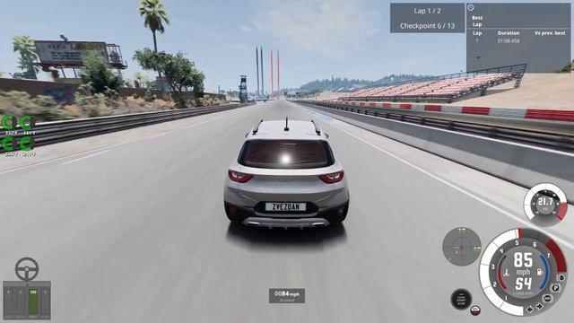 West Coast Trial: Kia Stonic GT-Line Plus (Beamng Drive) смотреть онлайн