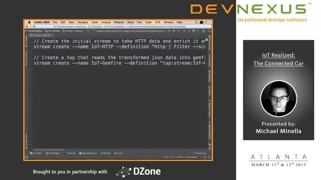 Devnexus 2015 - IoT Realized The Connected Car - Michael Minella смотреть онлайн