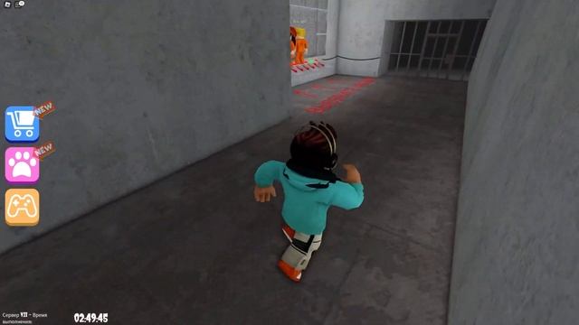 SIREN COP'S PRISON! | SCARY OBBY | IMGTV | ROBLOX | МИЛАНА И ПАПА смотреть онлайн