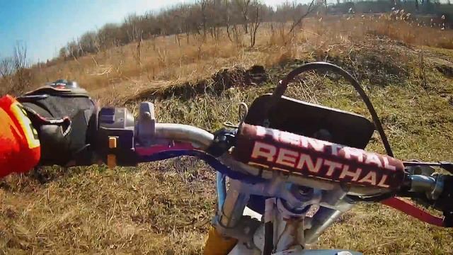 Обкатываем ЭНДУРО/КРОСС трассу///Race ENDURO/CROSS track смотреть онлайн