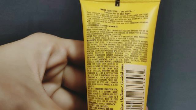 Lakme Sun Expert SPF 50 Ll PA+++  Ll Product Review