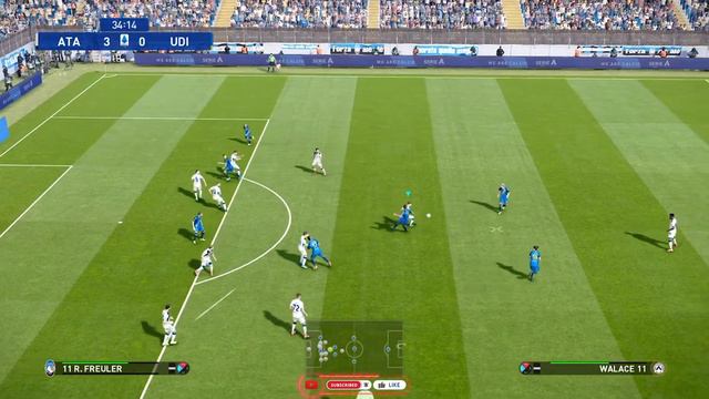 ANTHEM & STADIUM - PES 2021 - Atalanta vs Udinese - PS4 GAMEPLAY смотреть онлайн