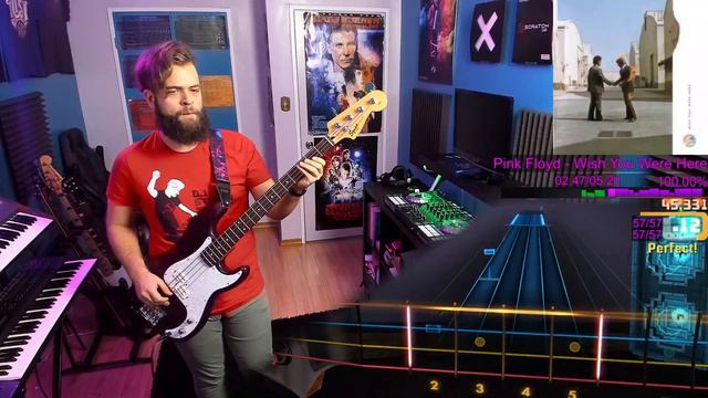 Pink Floyd - Wish You Were Here | BASS Tabs & Cover (Rocksmith) смотреть онлайн