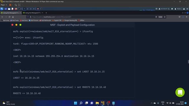 Using the Metasploit Framework | Hack The Box Academy | Complete Walkthrough смотреть онлайн