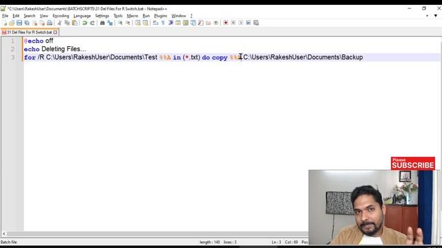 How to Backup Files in Folder and Sub Folder Using For Loop in Batch File смотреть онлайн