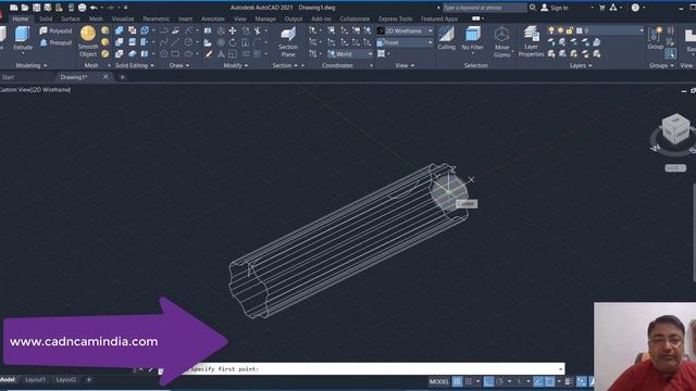 Screw Driver in AutoCAD 2021 3D in Hindi. смотреть онлайн