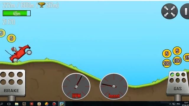Hill Climb Racing на PC смотреть онлайн