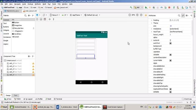 19. Simple Android Apps - EditText Basics смотреть онлайн