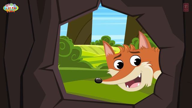 THE HUNGRY FOX STUCK IN THE TREE HOLE | ENGLISH ANIMATED STORIES | TRADITIONAL STORY | T-SERIES смотреть онлайн