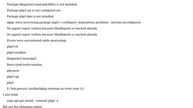 Apache won't start - PHP issues? смотреть онлайн