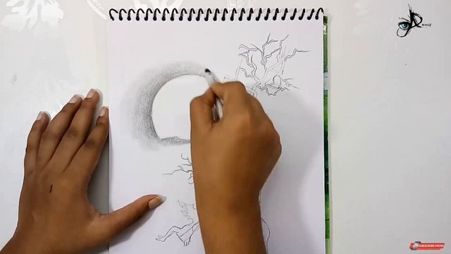 How to draw a sad girl || pencil sketch tutorial || dark night смотреть онлайн