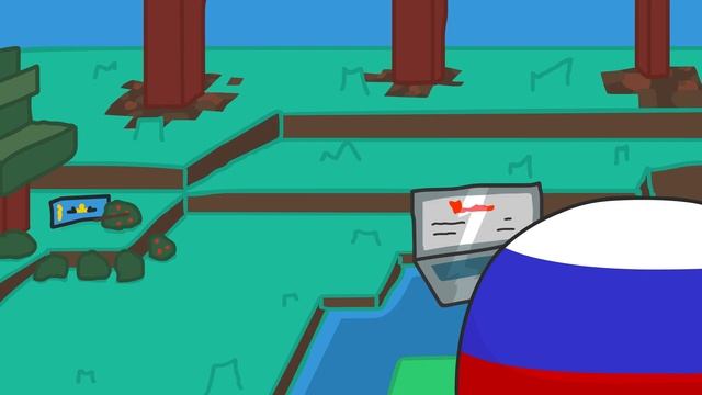 Countryballs Playing Minecraft! Ep.0 THE JOURNEY BEGINS смотреть онлайн