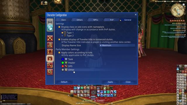 FFXIV: New Icon & Color Name Display & Chat Options смотреть онлайн