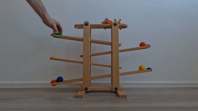Wooden Ball Track ✨