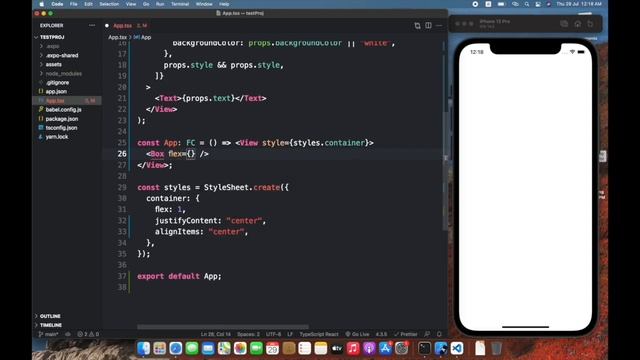 React Native TypeScript | Part 1 FlexBox | Dope Programming смотреть онлайн