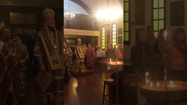 Чин Торжества православия в Благовещенском соборе Буэнос Айреса 25.02.18 смотреть онлайн