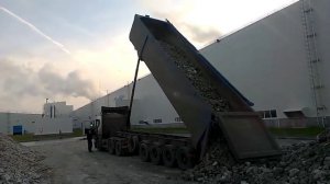 Разгрузка тонара