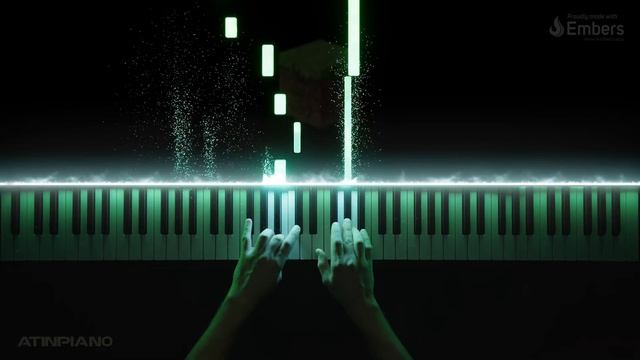 Minecraft: Playing Wet Hands with wet hands (Piano Tutorial) смотреть онлайн