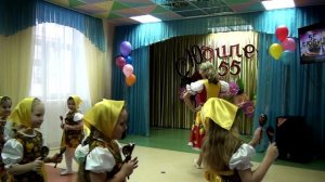 Матрёшки (танец с ложками) - Топ, топ, ножки! Ай-да мы матрёшки!