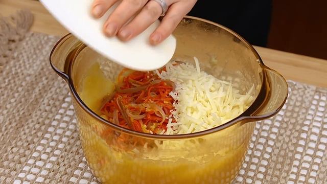 Kartoffeln Mit Zwiebeln Sind Schmackhafter Als Fleisch. Sie Sind So Lecker. Top ASMR Rezept!