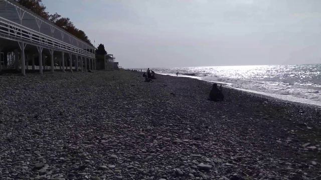 Почти ноябрь., прогулка на море. Тепло и солнечно! смотреть онлайн