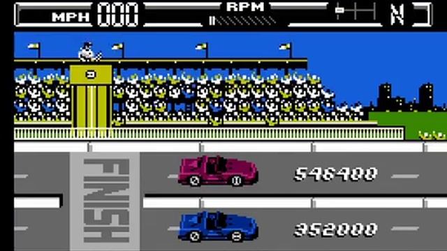 [Dendy/NES] Alex DeMeo's Race America / Corvette ZR-1 Challenge [Полное прохождение / Longplay] смотреть онлайн