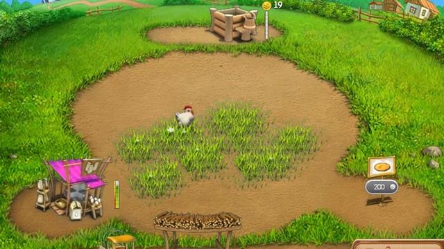 У меня появилась ферма!Первая прибыль!(Весёлая ферма 2)#1