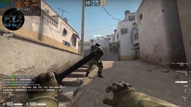CS GO RTX 2060 Super Ryzen 7 5700X | Max High | 1920x1080 | GAMING TEST 2023 смотреть онлайн