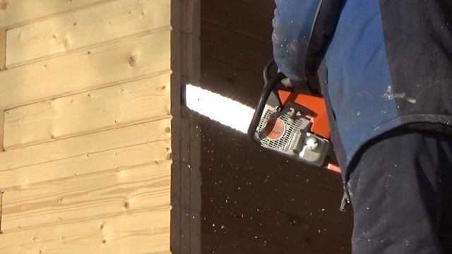 Выпил под обсадную коробку в доме из профилированного бруса смотреть онлайн
