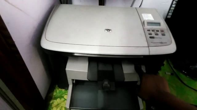 How to replace new toner in HP Laserjet M1005 MFP смотреть онлайн