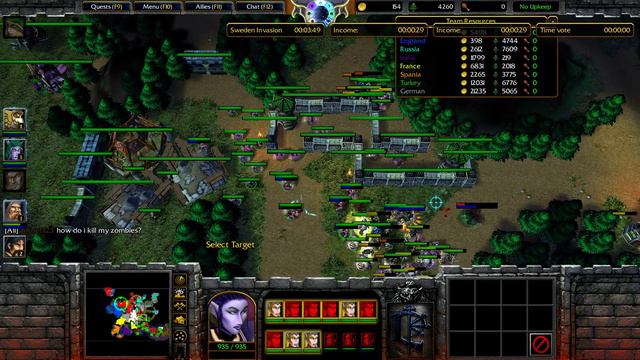 [WC3 Custom Maps] Eras Zombie Invasion #1 смотреть онлайн