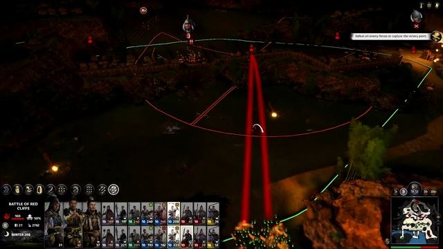 BATTLE OF THE RED CLIFFS - Historical Battle - Total War: Three Kingdoms смотреть онлайн