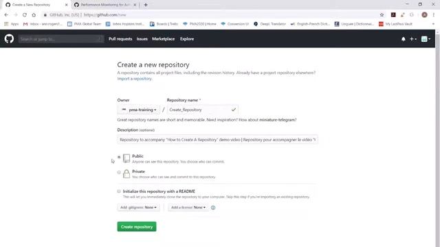 Comment créer un repository смотреть онлайн