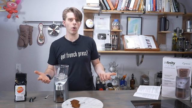 Capresso Infinity Plus Coffee Grinder Review смотреть онлайн