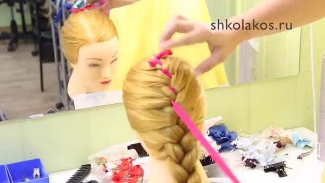Детские прически из кос с лентами косички своими руками смотреть онлайн