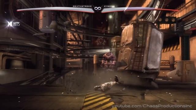 Injustice Gods Among Us - All Stage Transitions