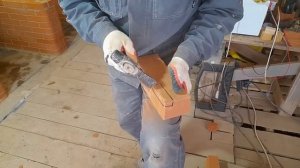 Как аккуратно колоть кирпич, как ровно расколоть кирпич, универсальная кирочка для печника/каменщик