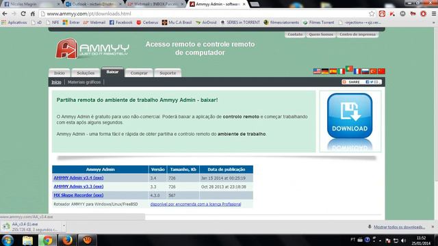 INSTALANDO Ammyy Admin