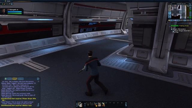 Let's Play Star Trek Online part 0.5 Part 1 (Starfleet Academy Part 1) смотреть онлайн