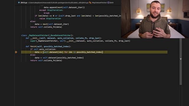 PyTorch DataLoader Source Code - Debugging Session смотреть онлайн