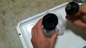 Шум при сливе воды стиральной машины LG. Замена сливного насоса (помпы)