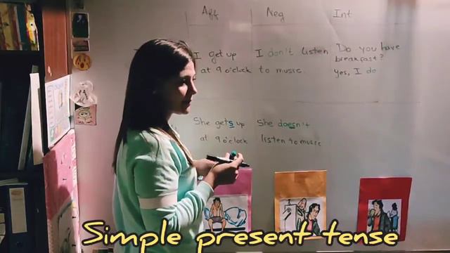 Simple present. Negative and interrogative form смотреть онлайн