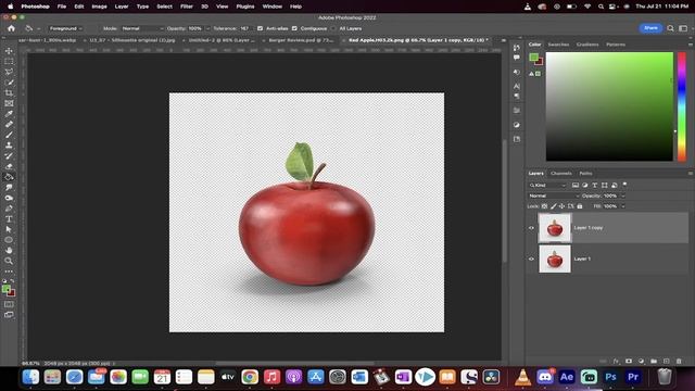Photoshop - How To Fill An Area Or Object - Paint Bucket Tool смотреть онлайн