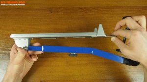 Крепление датчика эхолота - структурсканера на транец ПВХ лодок НДНД от EHOLOT35.ru