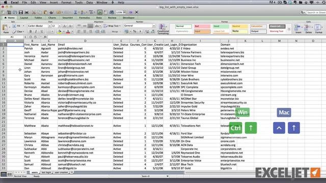 How to quickly remove blank rows Mac смотреть онлайн