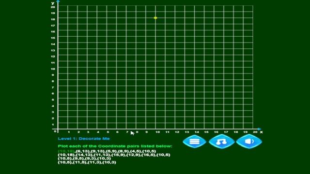 Graphing Puzzle Christmas Coordinate Grid Game смотреть онлайн