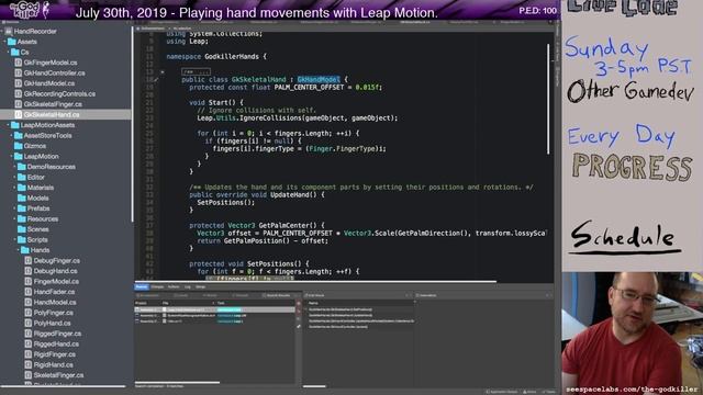 The Godkiller - Playing Leap Motion animations without SDK. смотреть онлайн