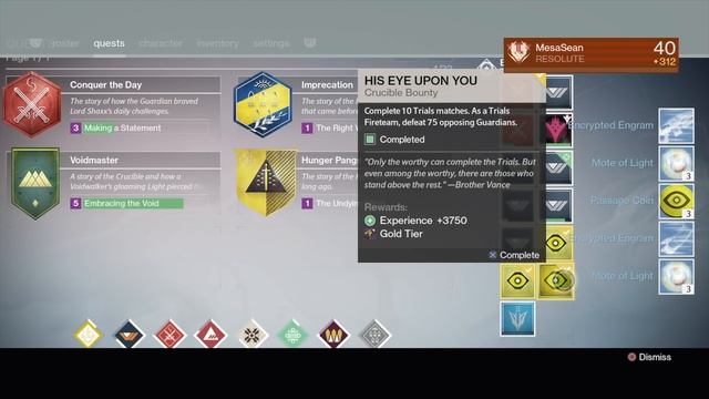 Destiny Trials of Osiris Flawless Loot X3. Lighthouse Rewards & Package Openings. смотреть онлайн