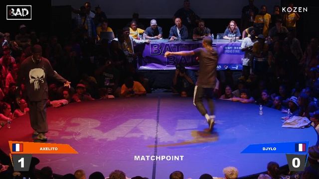 AXELITO vs DJYLO - Battle BAD 2023 - HIP-HOP Top 8 смотреть онлайн